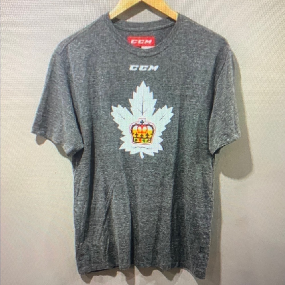 CCM Heather Gray Short Sleeve Men's Tee
